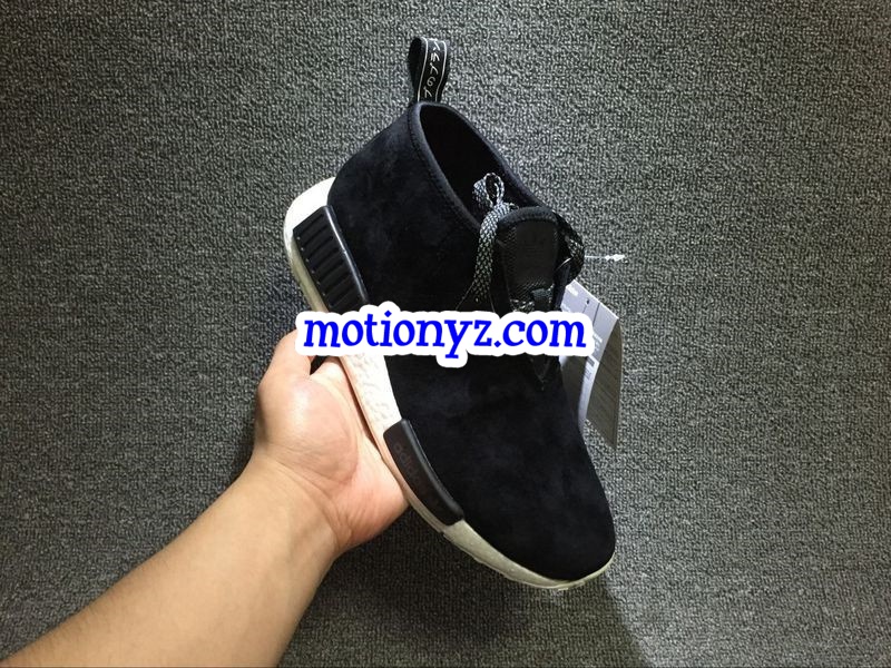 Real Boost Adidas NMD Chukka Core Black